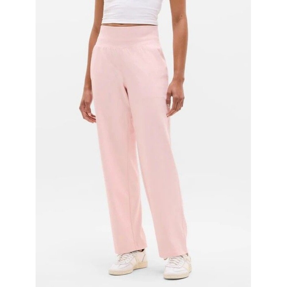 NWT-Athleta Venice Straight Leg Pant, Pink Sand Medium $109